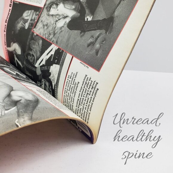 Rock Scene Magazine Poison Slaughter Trixter Warrant VTG Dec. 1990 Unread Stock - Picture 8 of 11